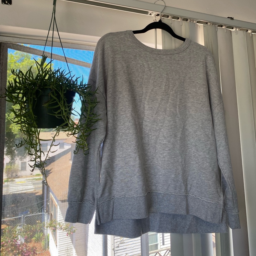 Gray Crewneck Sweatshirt